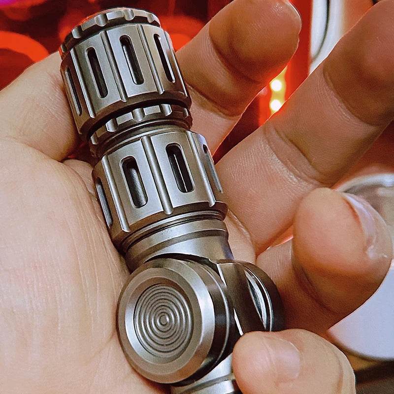 B.M War Hammer EDC Knife Pendant Fingertip Gyro Pendant Adult Fidget Toy Paracord Rope Decompression Toys Edc Titanium Accessory - ToylandEU