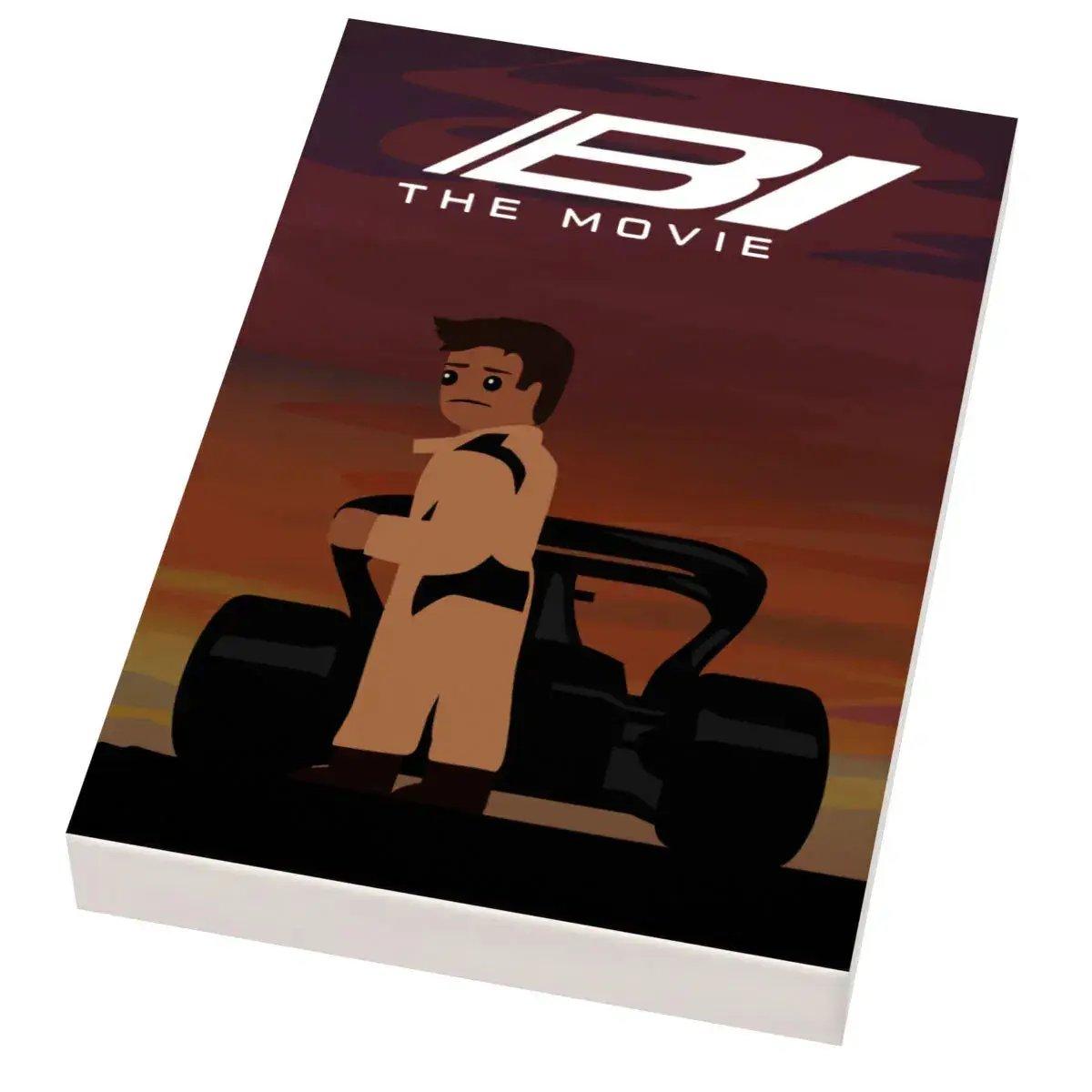  B1 Movie Cover (2x3 Tile) made using LEGO part - B3 Customs -  ToylandEU™