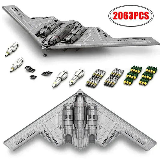  B2 Ghost Bomber Building Blocks LEGO Compatible Display -  ToylandEU™