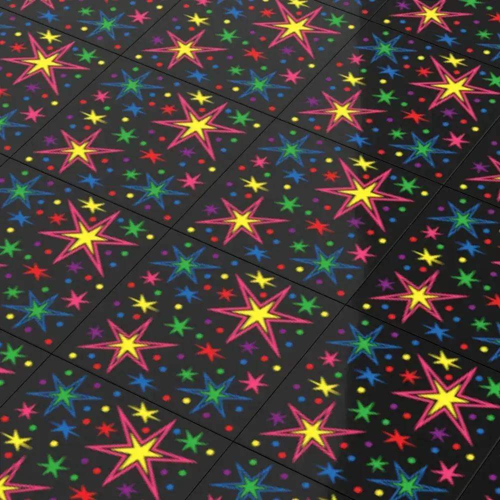 Custom Printed 80s Arcade Carpet LEGO 6x6 Tile For MOCs - ToylandEU
