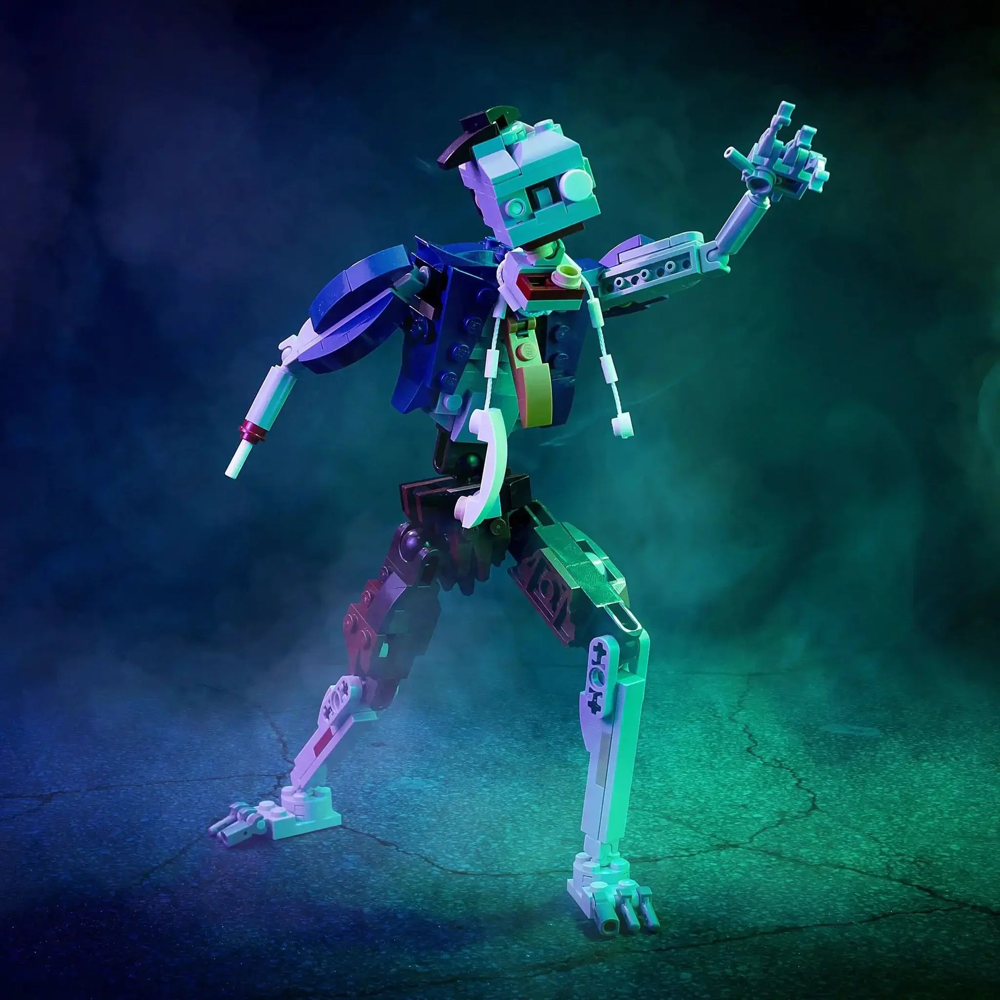 B3 Customs Zombie Businessman Building Set for Halloween - ToylandEU