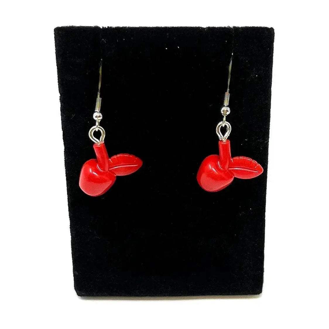 LEGO Apple Earrings Made From Authentic Bricks With Style - ToylandEU