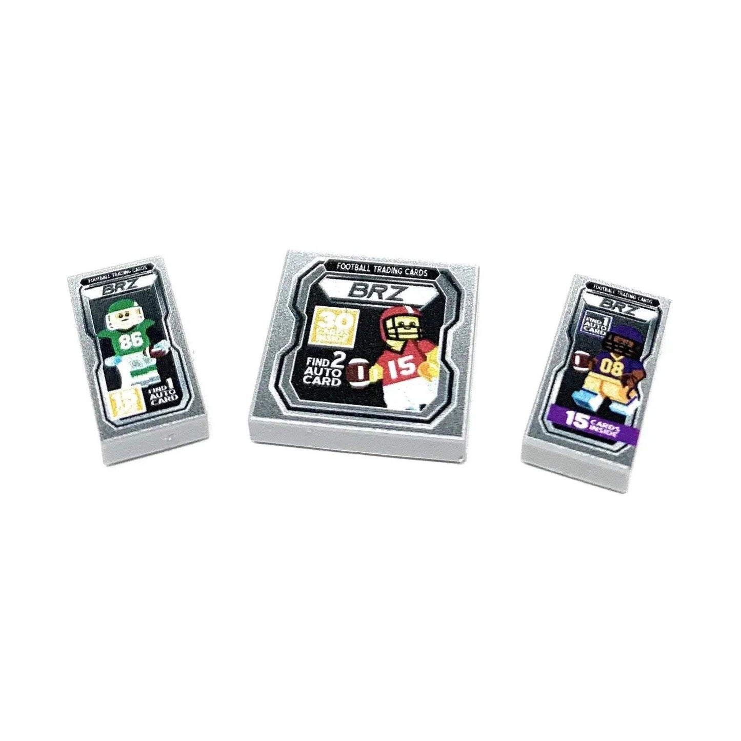 Premium Football Cards Fan Pack With Custom LEGO Tiles - ToylandEU