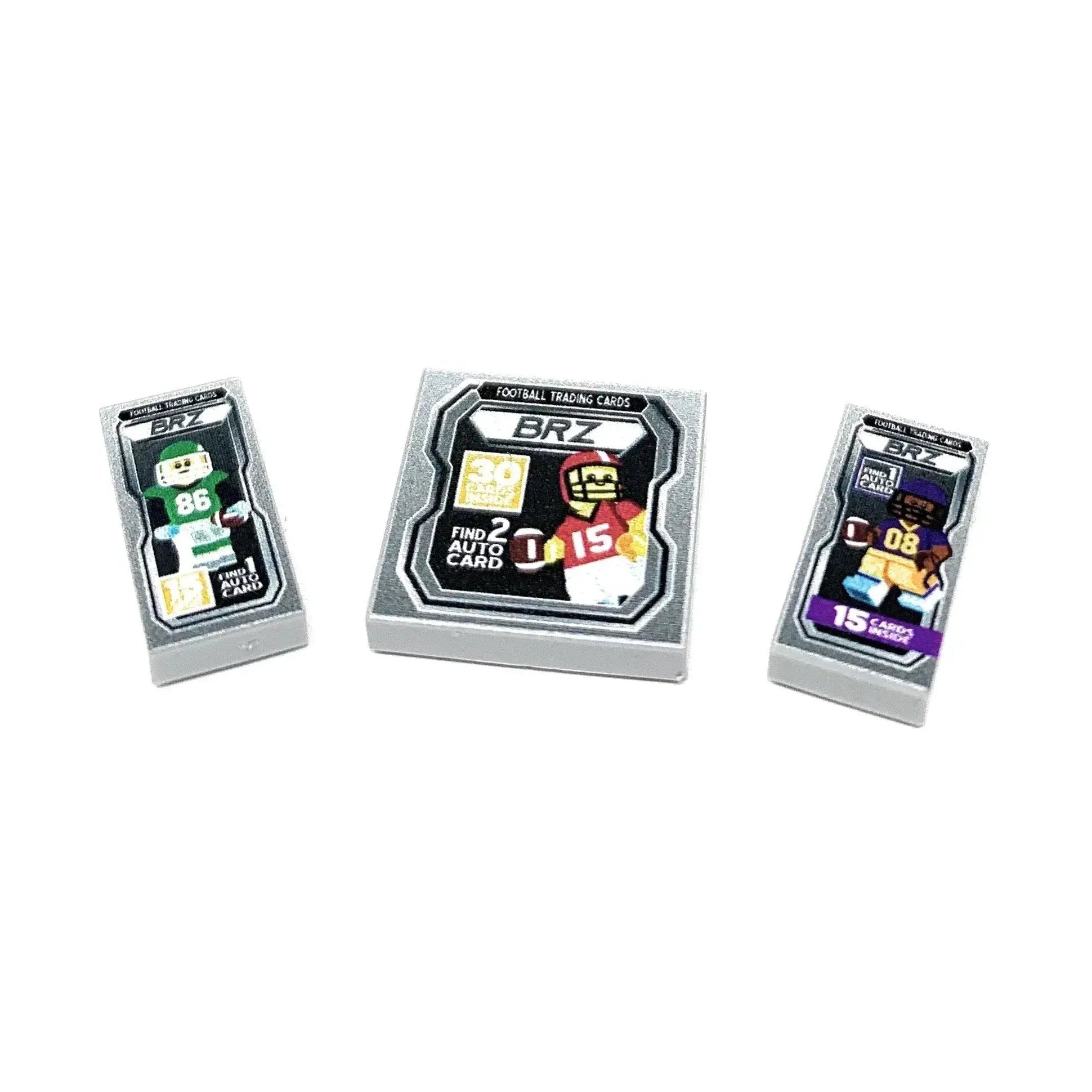 Premium Football Cards Fan Pack With Custom LEGO Tiles - ToylandEU