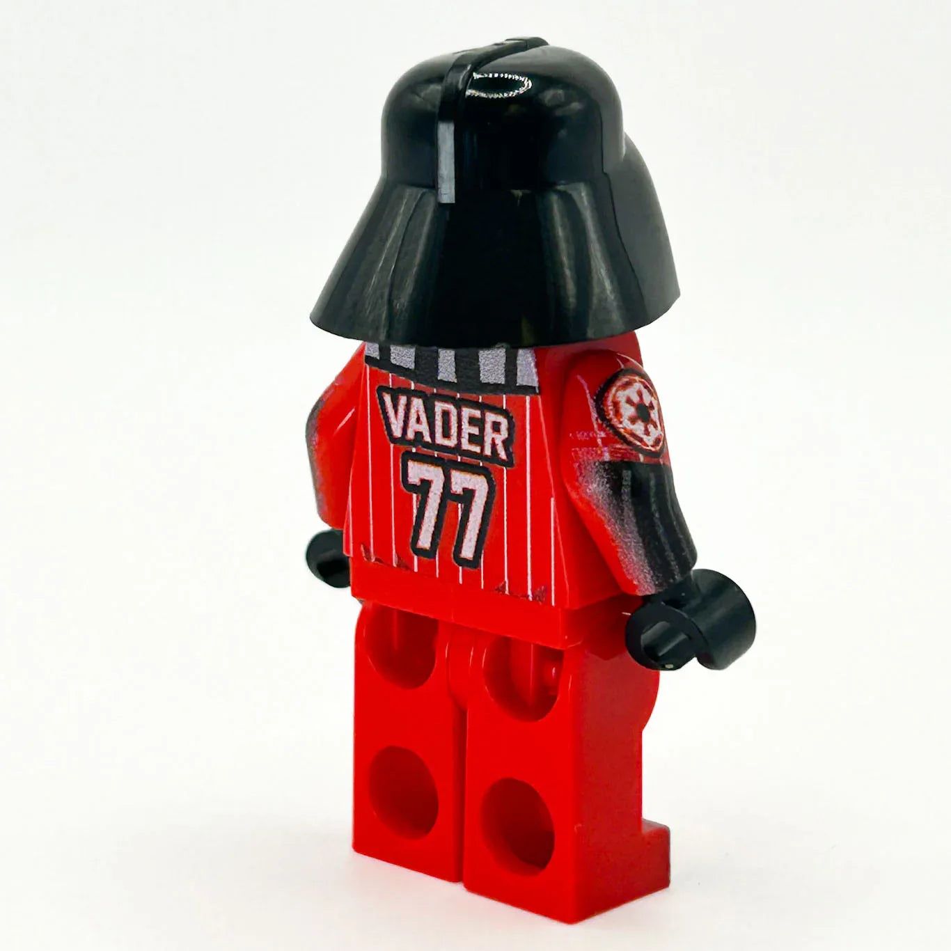 B3 Customs® May 4th Exclusive Baseball Darth Vader Minifig made using LEGO parts - ToylandEU