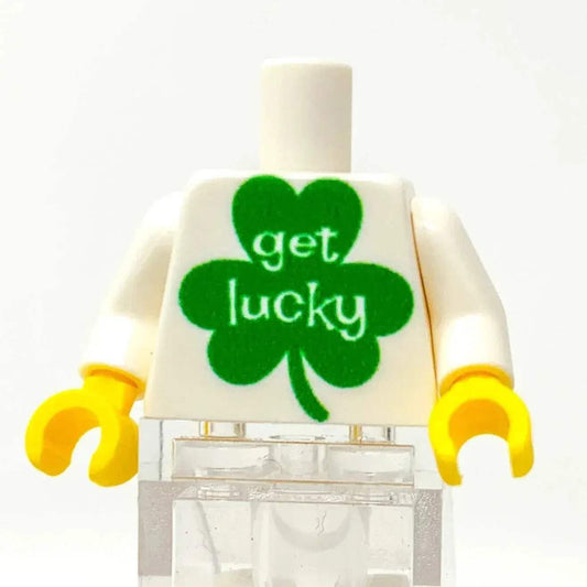  Lego Minifig Torso Custom Printed Get Lucky -  ToylandEU™
