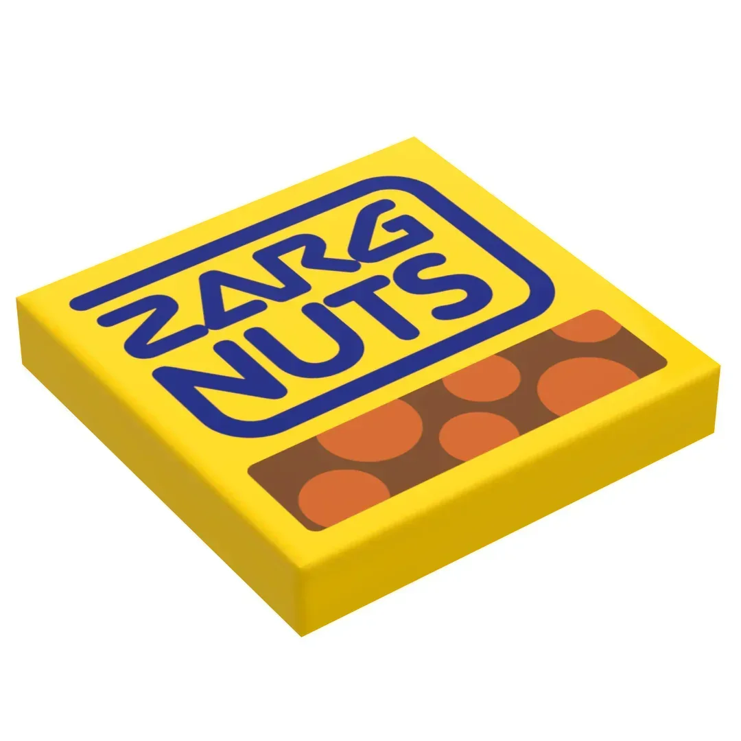 Custom Printed Authentic LEGO 2x2 Tile For Figure Scale, Compatible With LEGO Studs - ToylandEU