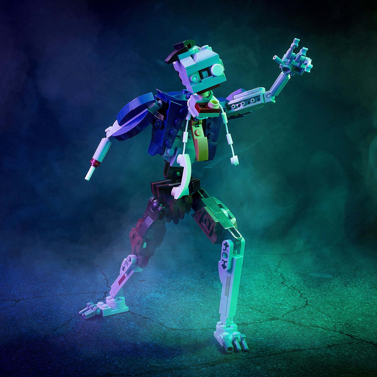 B3 Customs Zombie Businessman Building Set for Halloween - ToylandEU