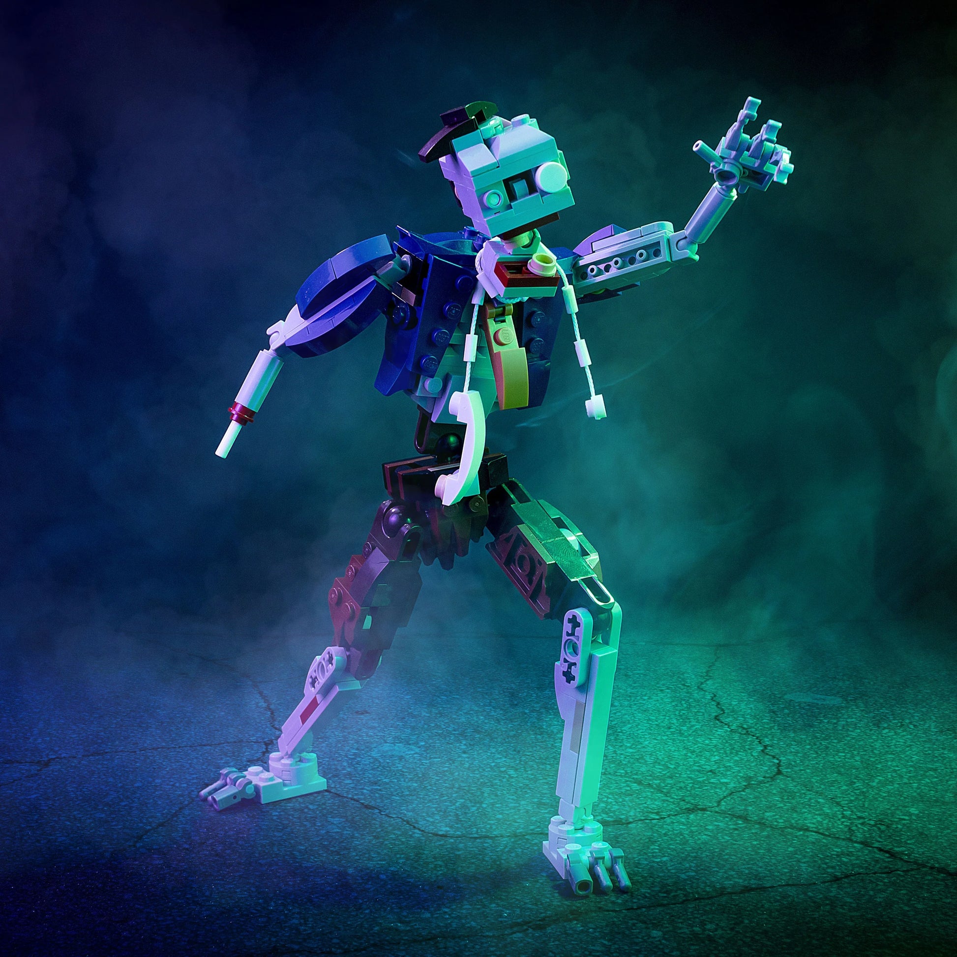 B3 Customs Zombie Businessman Building Set for Halloween - ToylandEU