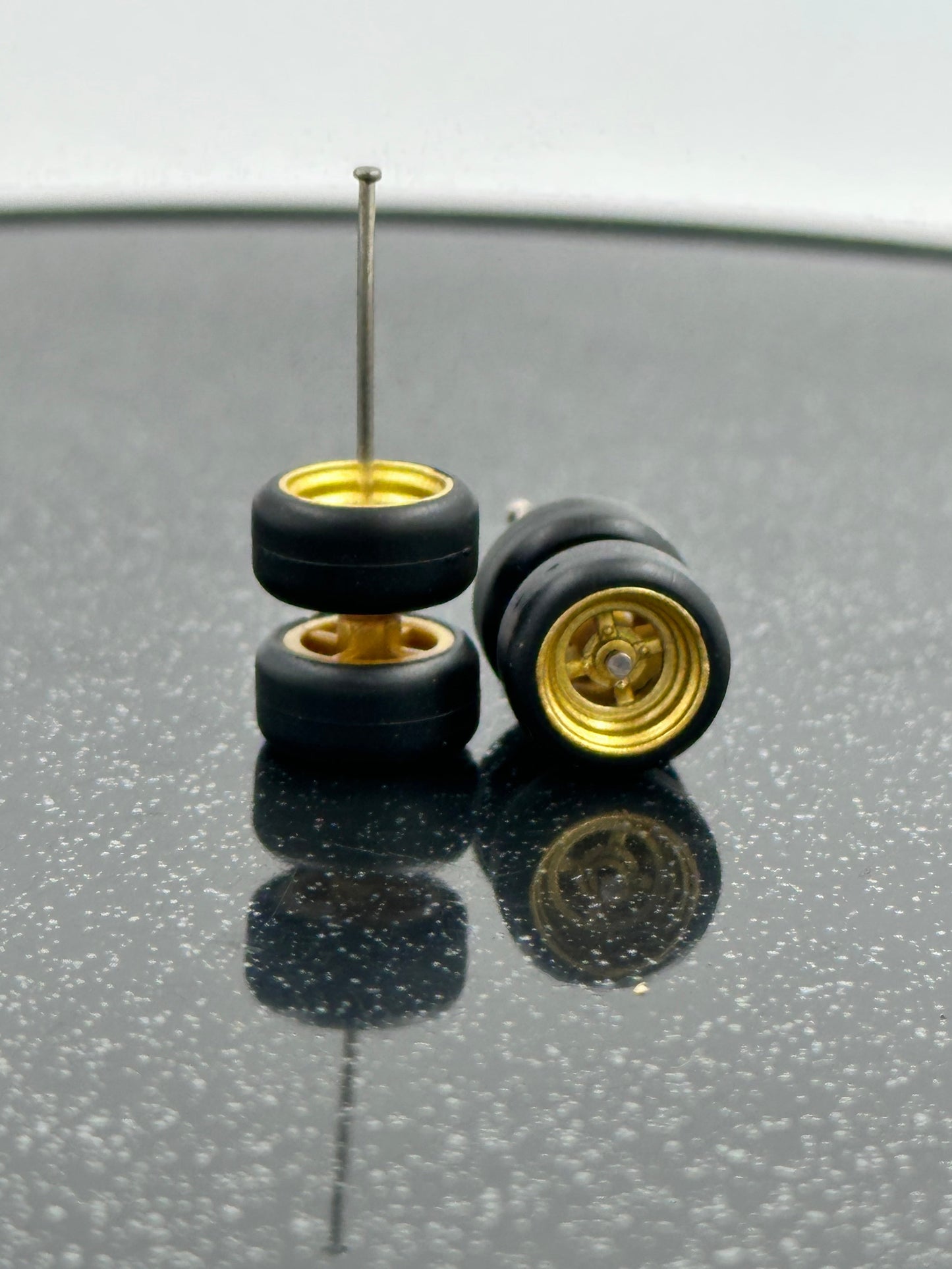 Realistic Drive Rubber Wheels for Diecast Cars One Sixty Four