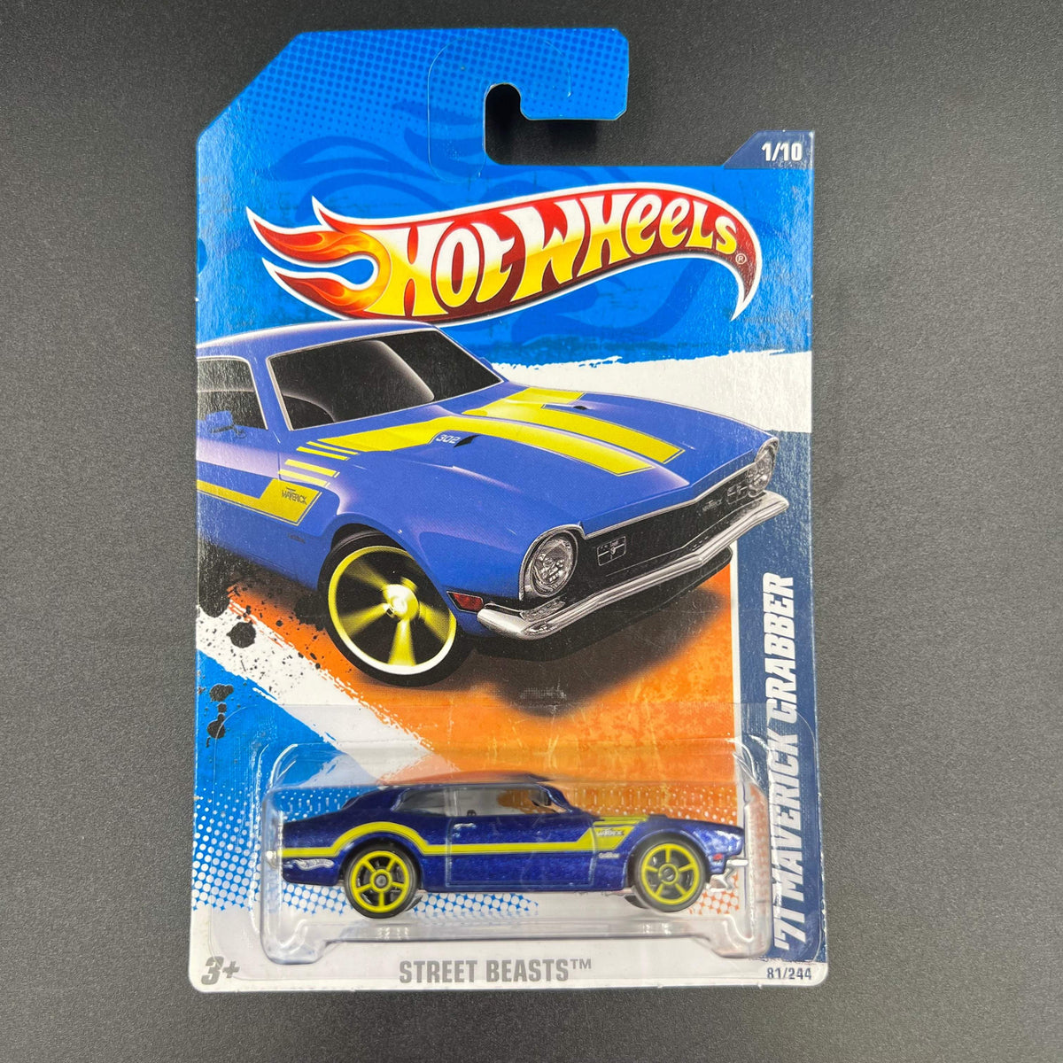Hot Wheels Diecast Cars | 1:64 Scale | Blue Card Assortment | For Collectors