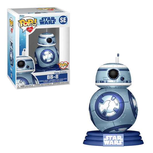 BB8 Metallic POP Vinyl | Window Box | Toylandeu™