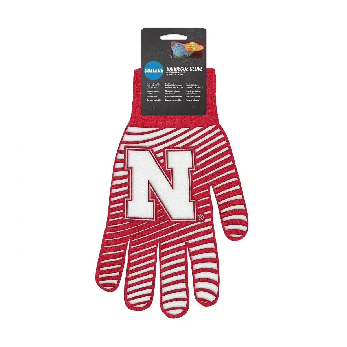  Nebraska Cornhuskers BBQ Glove Heat Resistant 572F One Size -  ToylandEU™