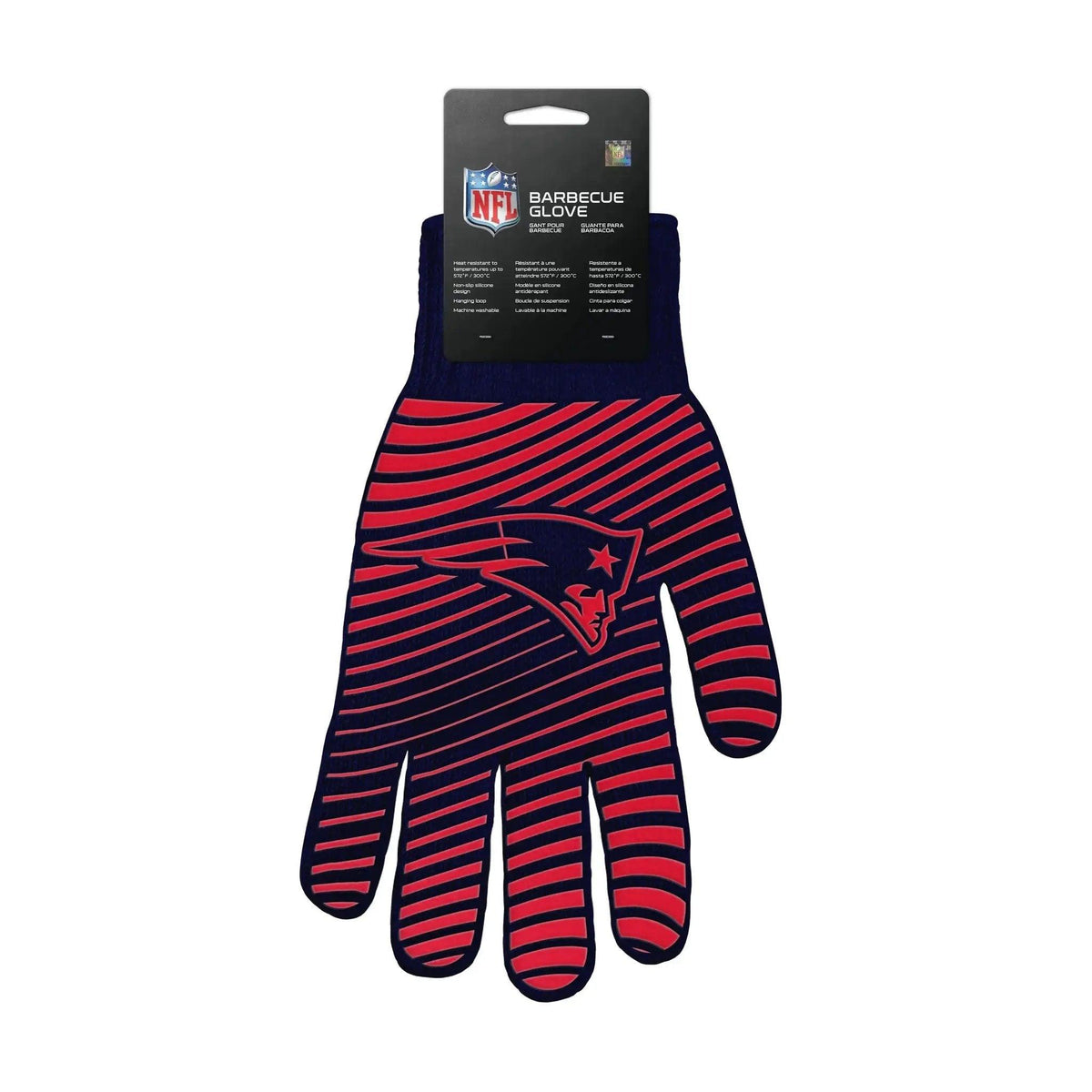  New England Patriots Official BBQ Glove Hot? Wait no, it's "Heat Resistant 572F". The exact title should be: -  ToylandEU™
