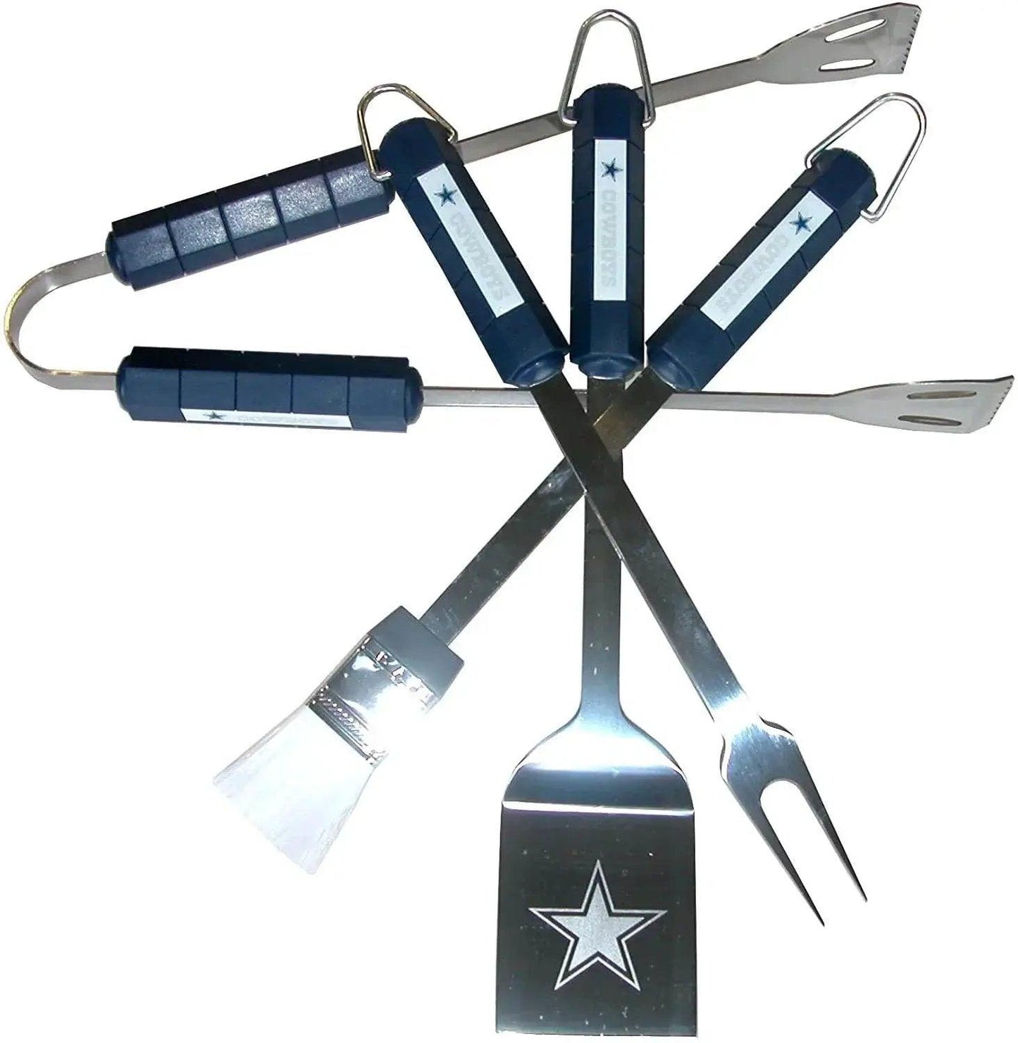  Dallas Cowboys BBQ Utensil Set 4 Piece Stainless Steel -  ToylandEU™