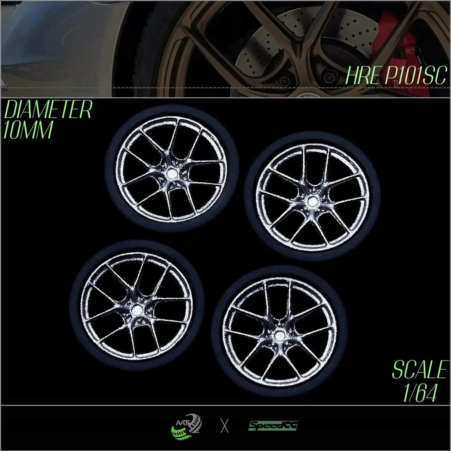  BBS RID One Sixty Four Diecast Wheels With Tires Authentic -  ToylandEU™