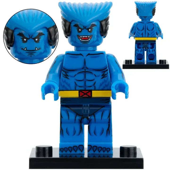 Beast X Men Figure ABS Plastic Collectible Figure For Fans And Builders Durable Construction Display Quality - ToylandEU