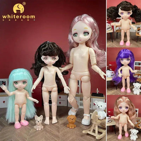  BJD Ball Jointed Doll 13 Joints Movable With Colored Eyes -  ToylandEU™