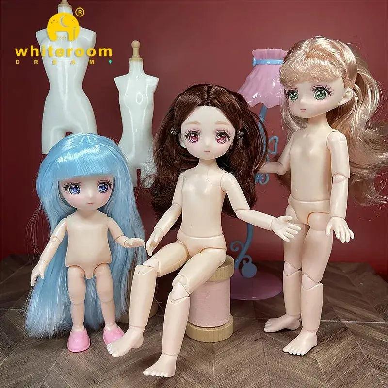  BJD Ball Jointed Doll 13 Joints Movable With Colored Eyes -  ToylandEU™