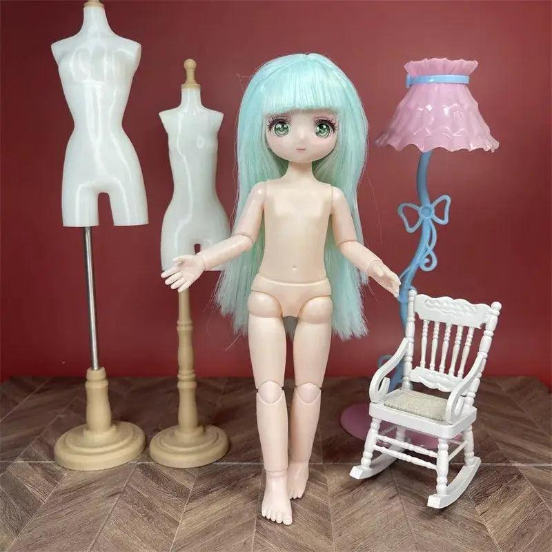  BJD Ball Jointed Doll 13 Joints Movable With Colored Eyes -  ToylandEU™