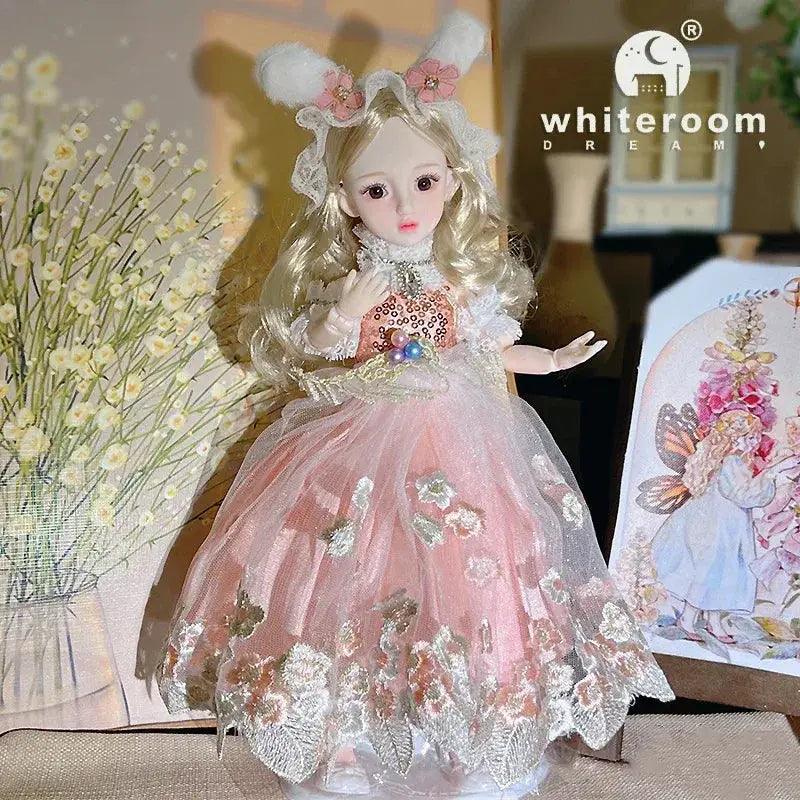  BJD Ball Jointed Doll 30cm Green Eyes Wedding Dress -  ToylandEU™