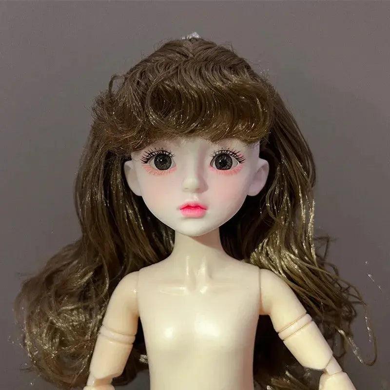  BJD Ball Jointed Doll 30cm Green Eyes Wedding Dress -  ToylandEU™