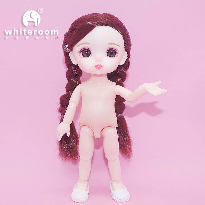 BJD Doll 1/12 16cm 6 Inch Jointed Baby Doll Fashion Gift - ToylandEU