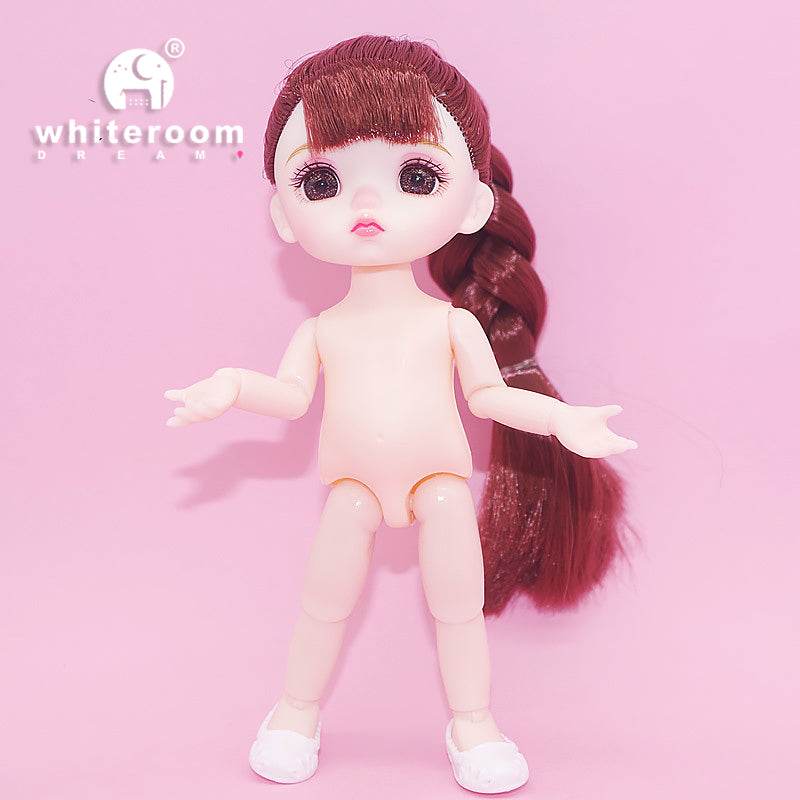 BJD Doll 1/12 16cm 6 Inch Jointed Baby Doll Fashion Gift - ToylandEU