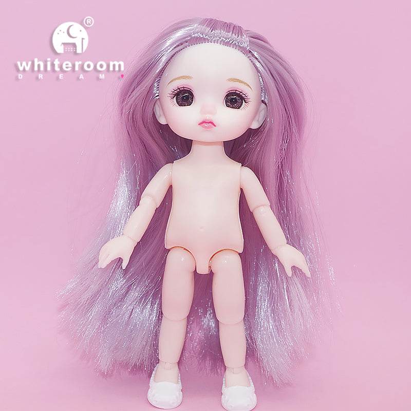 BJD Doll 1/12 16cm 6 Inch Jointed Baby Doll Fashion Gift - ToylandEU