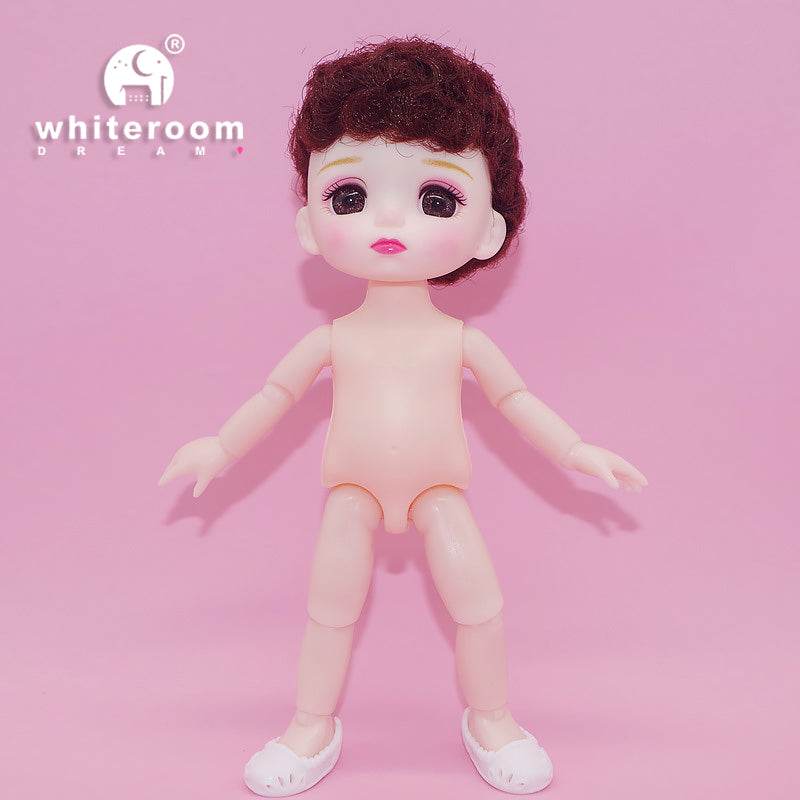 BJD Doll 1/12 16cm 6 Inch Jointed Baby Doll Fashion Gift - ToylandEU