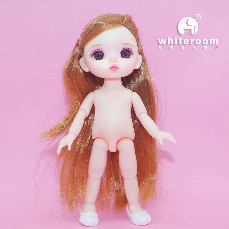 BJD Doll 1/12 16cm 6 Inch Jointed Baby Doll Fashion Gift - ToylandEU