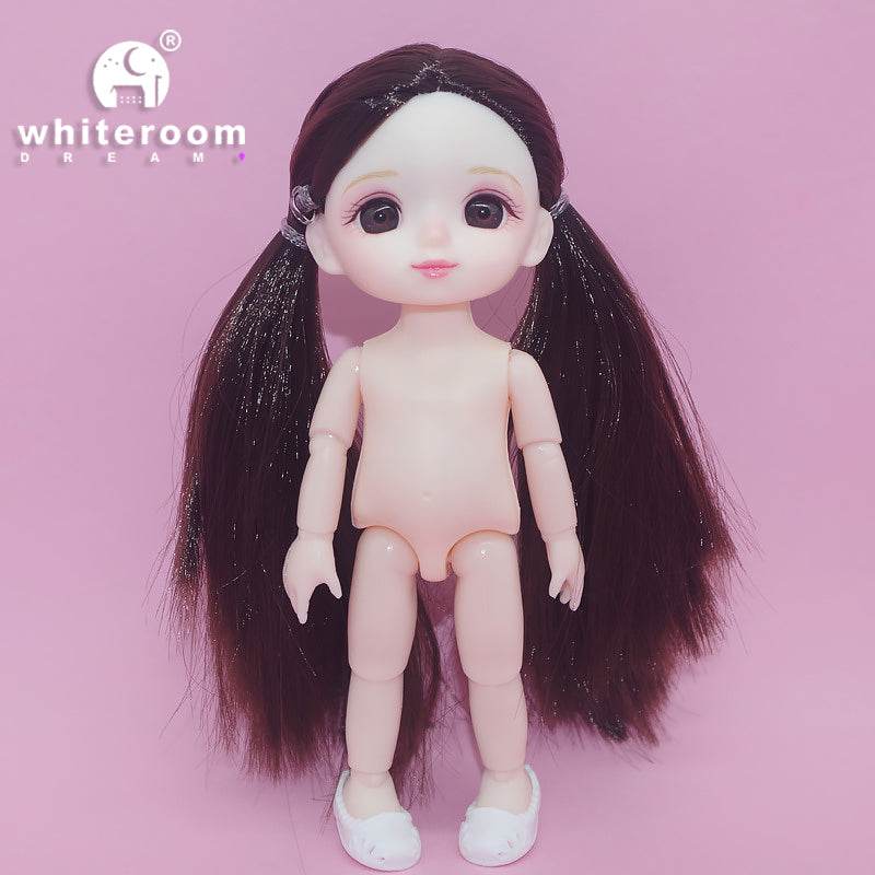 BJD Doll 1/12 16cm 6 Inch Jointed Baby Doll Fashion Gift - ToylandEU