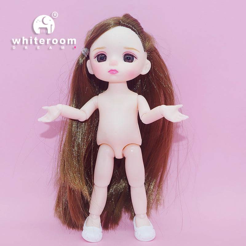 BJD Doll 1/12 16cm 6 Inch Jointed Baby Doll Fashion Gift - ToylandEU