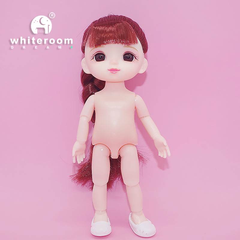 BJD Doll 1/12 16cm 6 Inch Jointed Baby Doll Fashion Gift - ToylandEU