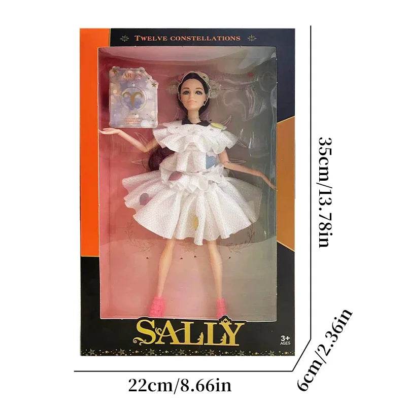 BJD Doll 11Inch Full Set Movable Joints Princess Doll Toys - ToylandEU