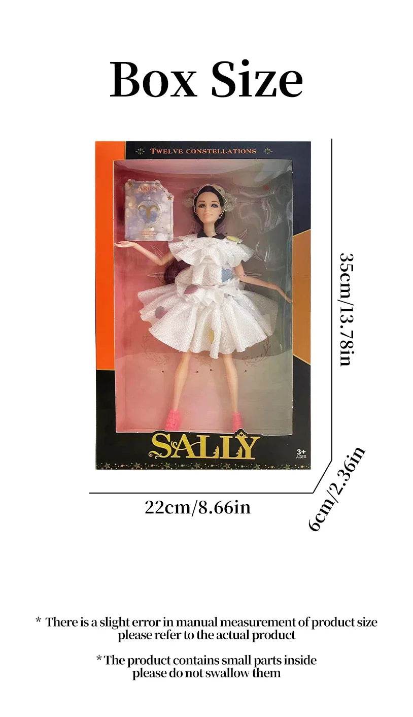 BJD Doll 11Inch Full Set Movable Joints Princess Doll Toys - ToylandEU