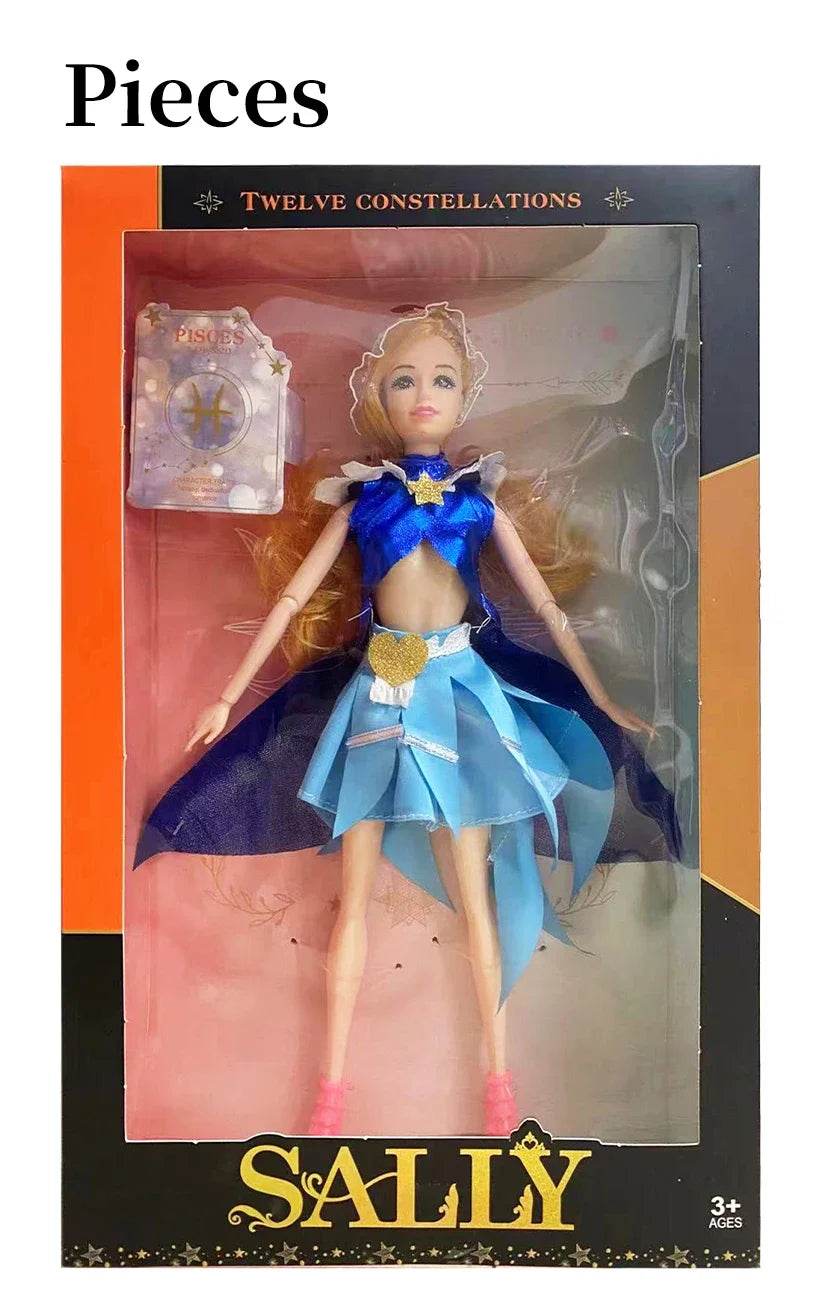 BJD Doll 11Inch Full Set Movable Joints Princess Doll Toys - ToylandEU