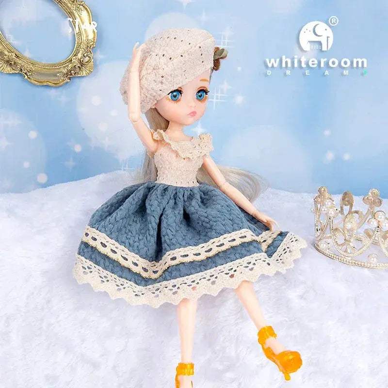 BJD Doll 26cm Movable Joints Fashion Princess Outfit - ToylandEU