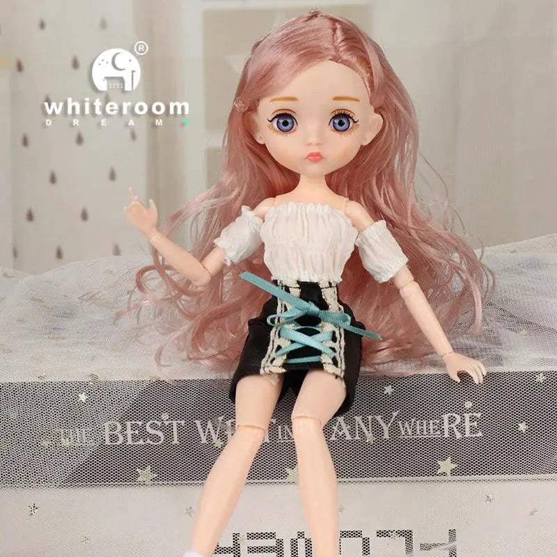 BJD Doll 26cm Movable Joints Fashion Princess Outfit - ToylandEU