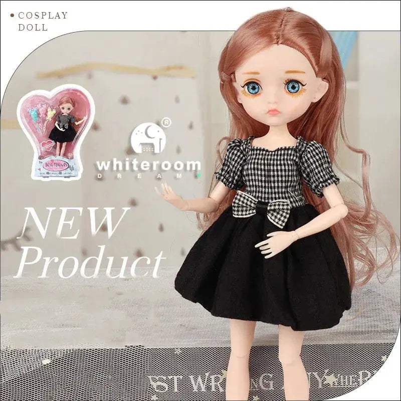 BJD Doll 26cm Movable Joints Fashion Princess Outfit - ToylandEU