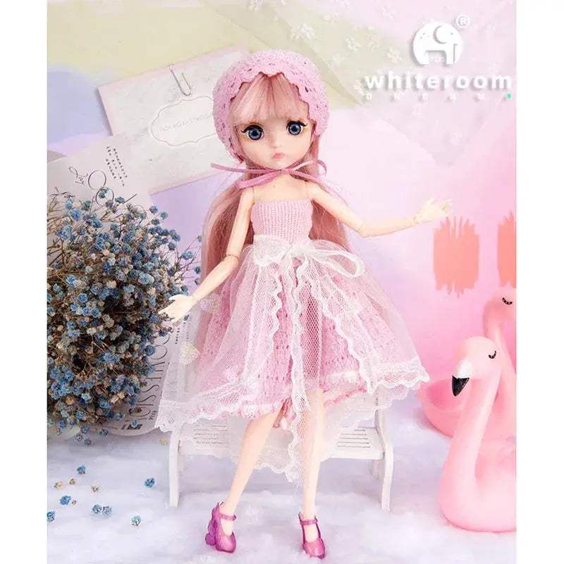 BJD Doll 26cm Movable Joints Fashion Princess Outfit - ToylandEU