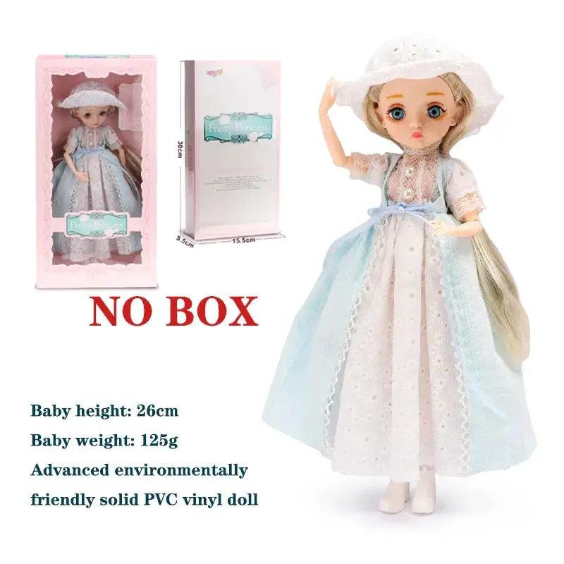  BJD Doll 26cm Movable Joints Fashion Princess Premium -  ToylandEU™