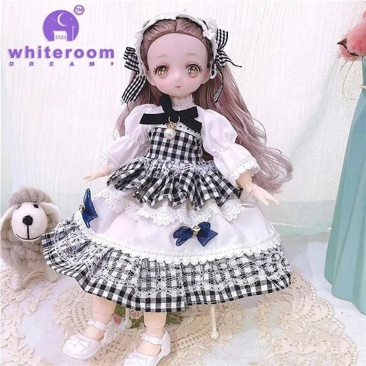 BJD Doll 30cm Lolita Princess Dress Up Toy Couture -  ToylandEU™