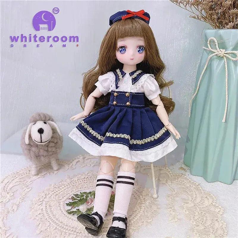  BJD Doll 30cm Lolita Princess Dress Up Toy Couture -  ToylandEU™
