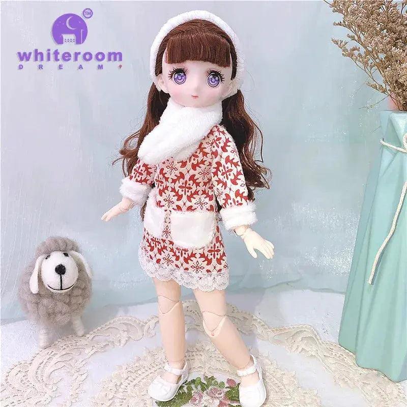  BJD Doll 30cm Lolita Princess Dress Up Toy Couture -  ToylandEU™