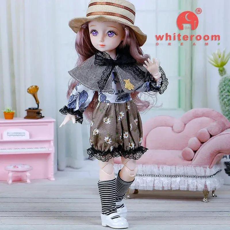  BJD Doll Anime Eyes Dress Up Outfit Lolita Style -  ToylandEU™