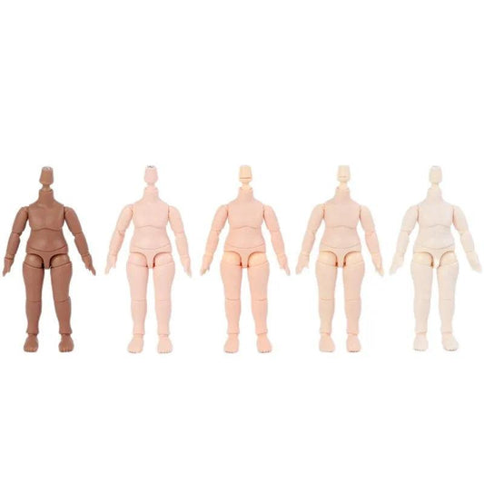 BJD Doll Body | 11cm | 1-12 Scale | Spherical Joint Obitsu11 GSC Head Compatible