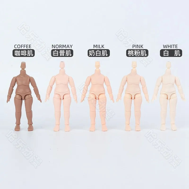 BJD Doll Body | 11cm | 1-12 Scale | Spherical Joint Obitsu11 GSC Head Compatible