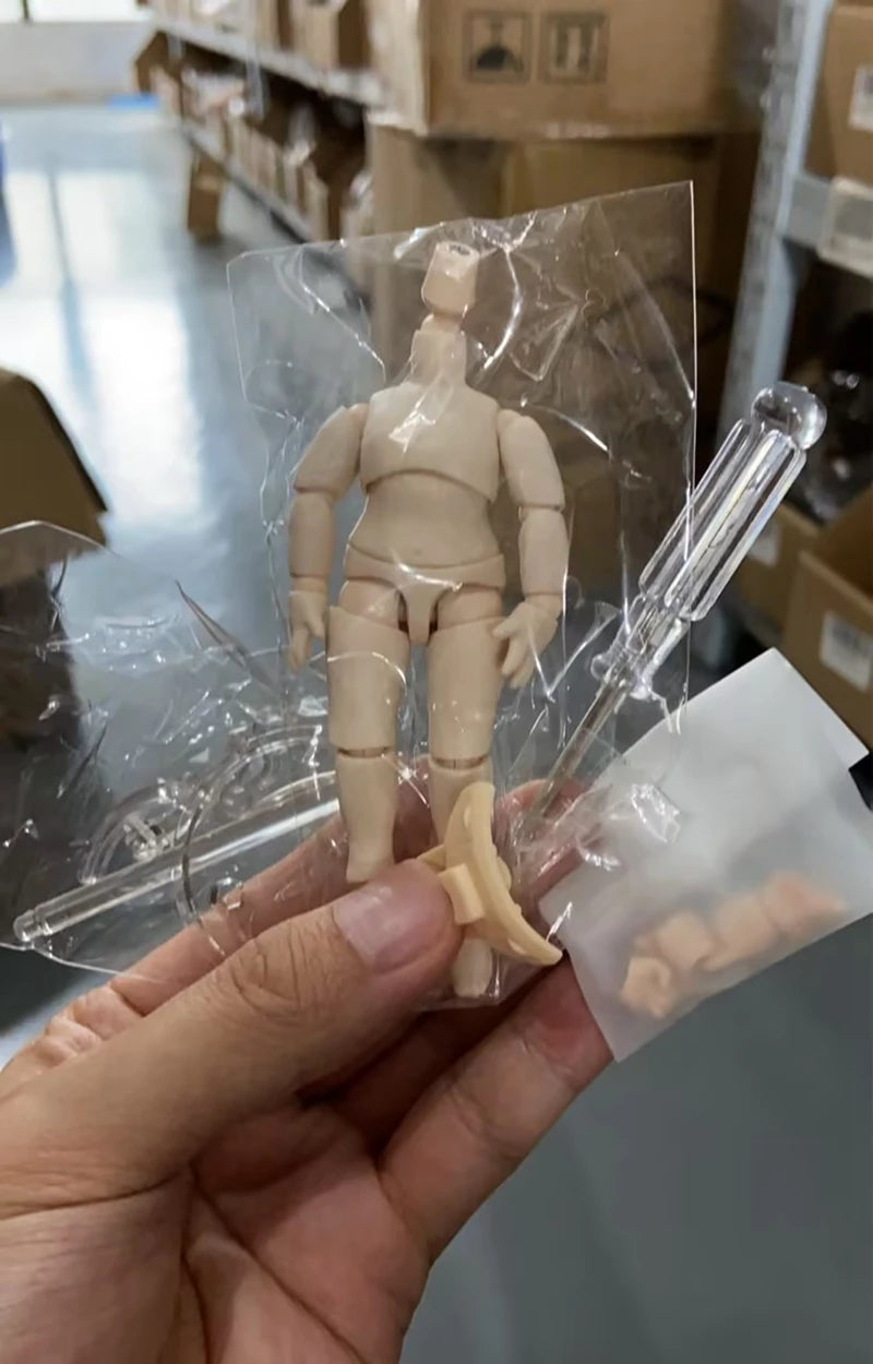 BJD Doll Body | 11cm | 1-12 Scale | Spherical Joint Obitsu11 GSC Head Compatible