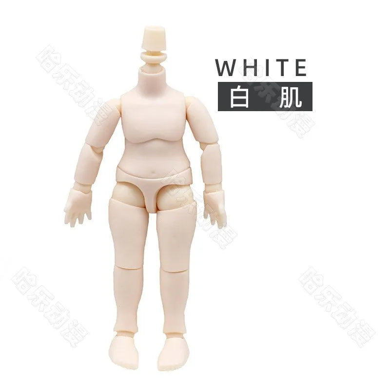 BJD Doll Body | 11cm | 1-12 Scale | Spherical Joint Obitsu11 GSC Head Compatible